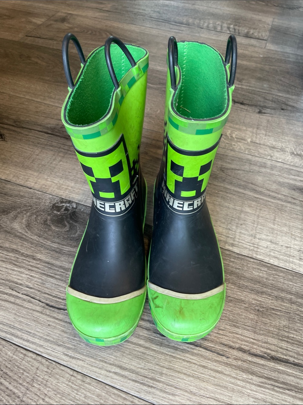 Minecraft Youth Boy’s Rain Boots